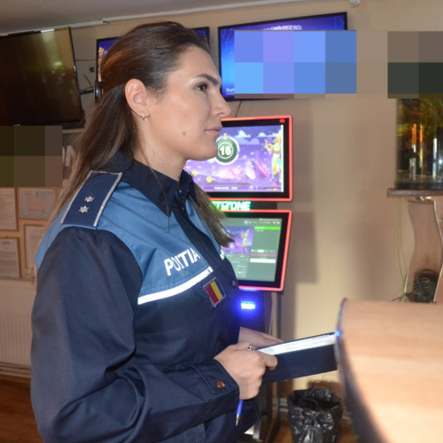 Acțiune a poliției în Trusesti pentru prevenirea delincvenței juvenile și a absenteismului școlar