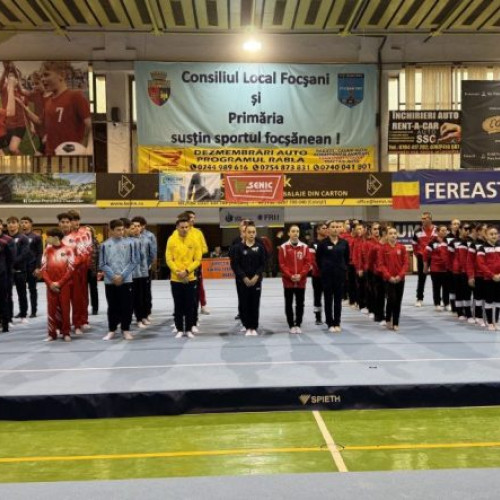 Gimnastica domină competițiile de la Focșani