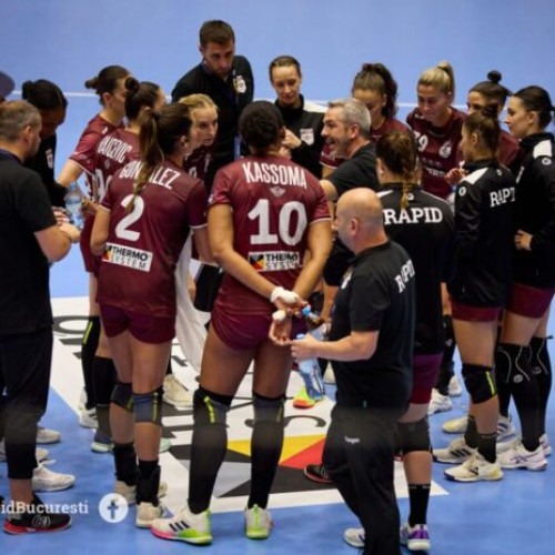 CS Rapid București pierde în fața Gyor Audi ETO KC în Liga Campionilor