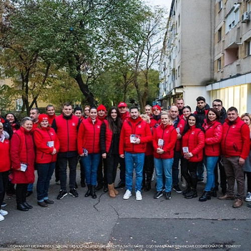 Campania PSD Satu Mare: Adrian Micle și echipa sa se implică activ în comunitate