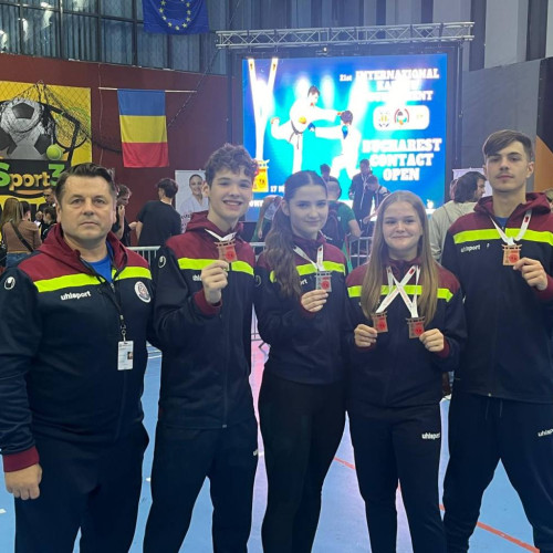 Sportivii de la CS Targoviste strălucesc la ,,Bucharest Contact Open”