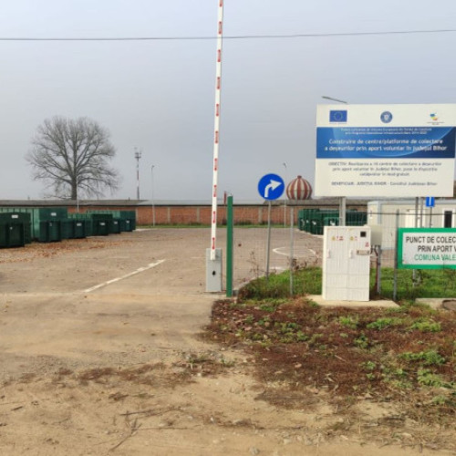 O nouă platformă de colectare a deșeurilor mari devine operațională în județ