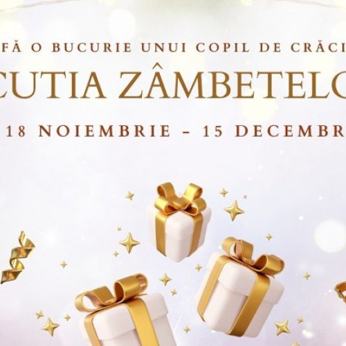 Campanie umanitară "Cutia Zâmbetelor" în Buzău