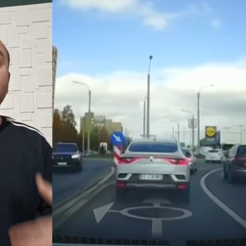 Circulația în sensul giratoriu rămâne un mister pentru mulți șoferi