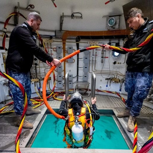 Poligon de scufundare construit în portul Constanța