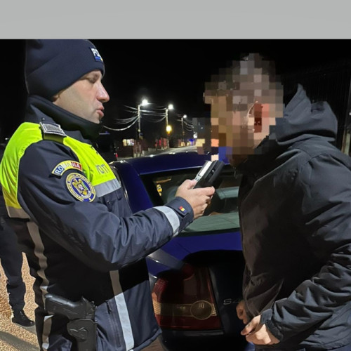 Bărbat cu alcoolemie ridicată, transportat la spital după un control de rutină