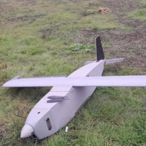 Dronă descoperită pe malul râului Prut, în apropierea localității Ripiceni