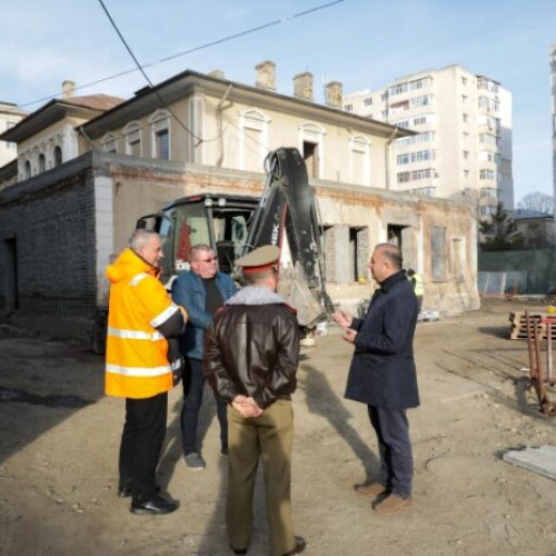 Președintele Consiliului Județean Vrancea, în vizită la Centrul Militar Zonal "Regele Carol I"