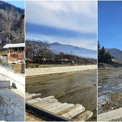 Lucrări de apărare împotriva inundațiilor finalizate în comuna Agăș, județul Bacău