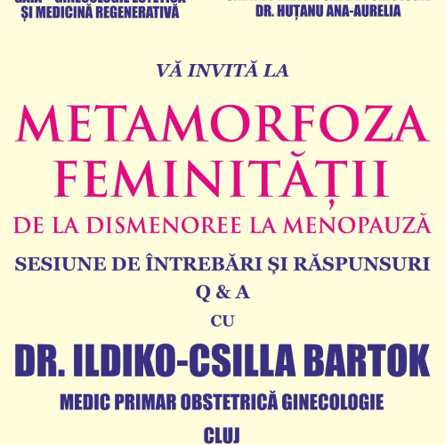 Sesiune de întrebări și răspunsuri despre menopauză la Biblioteca Județeană „G. T. Kirileanu”