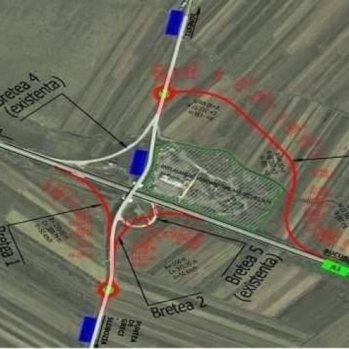 Investiție importantă pentru Dâmbovița: Nod rutier pe A1 în zona Ionești