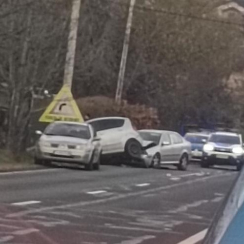 Accident rutier pe Calea Turzii în Cluj-Napoca