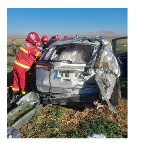 Accident rutier în județul Tulcea: un bărbat rănit după ce a lovit un copac