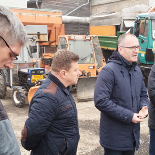 Autoritățile din Miercurea-Ciuc pregătite pentru iarnă