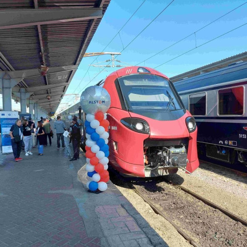 Politicienii lipsesc de la circulația noului tren Alstom Coradia