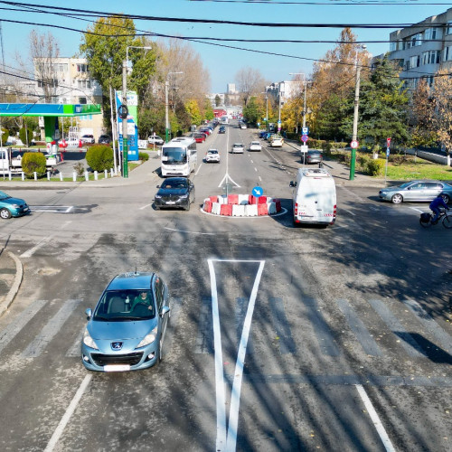 Amenajarea a două noi sensuri giratorii în Constanța