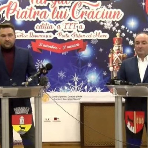 Primarul Adrian Nita anunță detalii despre Târgul "Piatra lui Crăciun - Tărâmul Moșului"