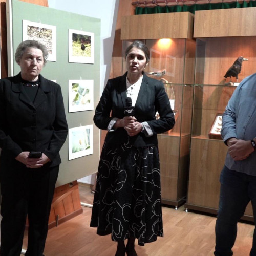 Vernisajul expoziției "Animale din grădina cu legume" la Muzeul de Științe ale Naturii din Roman