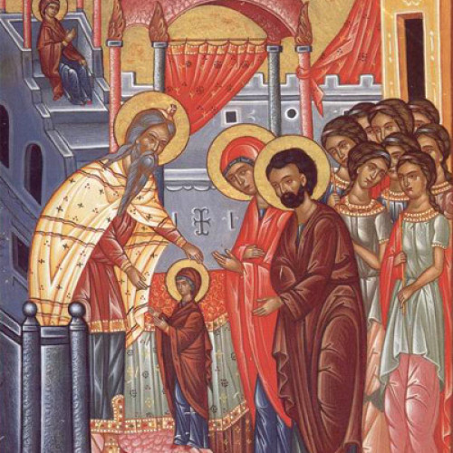 Intrarea Maicii Domnului în Biserică, sărbătorită pe 21 noiembrie