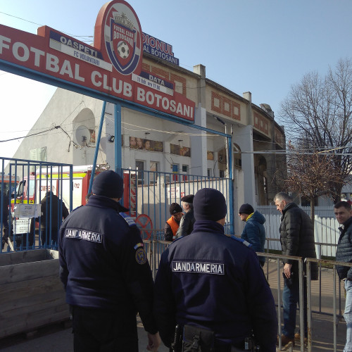 Meciul F.C. Botoșani - FCSB: Măsuri de securitate pentru desfășurarea în siguranță