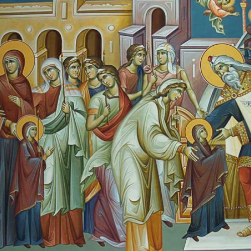 Sărbătoarea Intrării Maicii Domnului în Templu pe 21 noiembrie