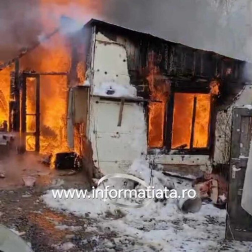 Doi copii au murit într-un incendiu la Voitinel