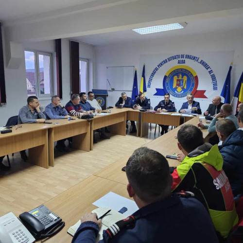 Avertizări meteorologice și măsuri în județul Alba