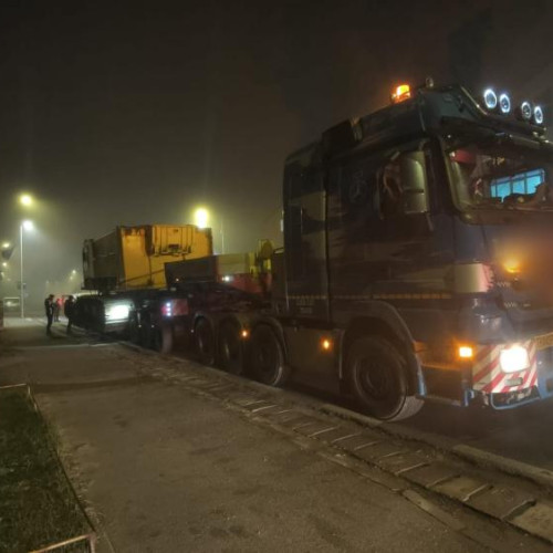 Sofer din Cluj-Napoca prins cu un tir supraîncărcat de trei ori