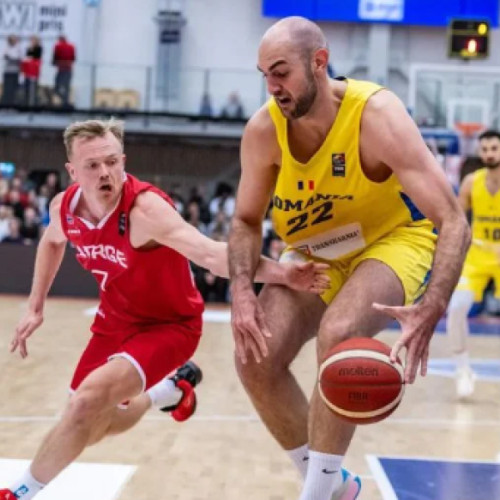 Naționala de baschet a României învinge Norvegia în cursa pentru Cupa Mondială FIBA 2027