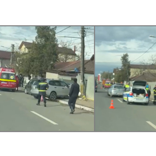 Intervenție de urgență a pompierilor la un incident