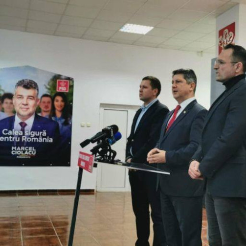 Conferință de presă a PSD Dâmbovița înainte de alegerile prezidențiale