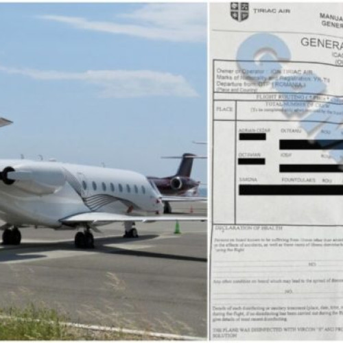 Marcel Ciolacu, liderul PSD, a zburat cu un jet privat la Madrid