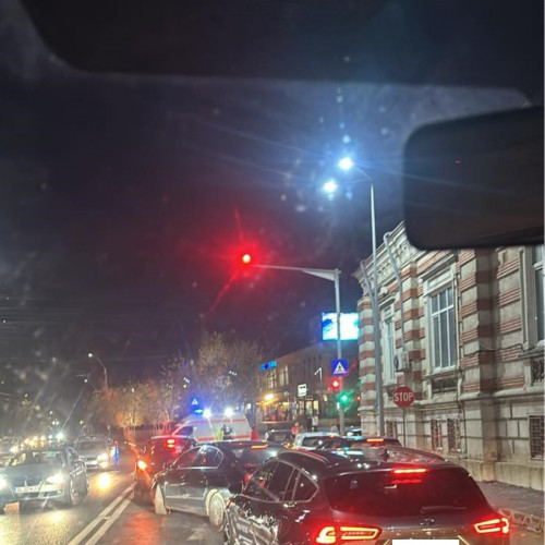 Accident rutier pe o trecere de pietoni în Galați
