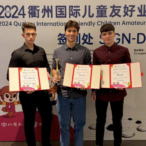 Echipa României de Juniori la Go a obținut locul 5 în China