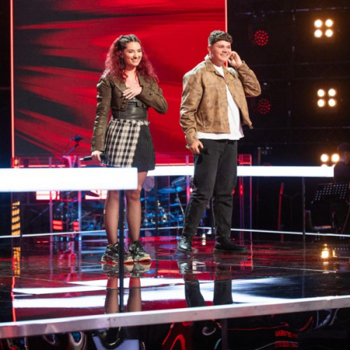 Denisa Antohi, avansată în concursul "Vocea României" după un duet impresionant