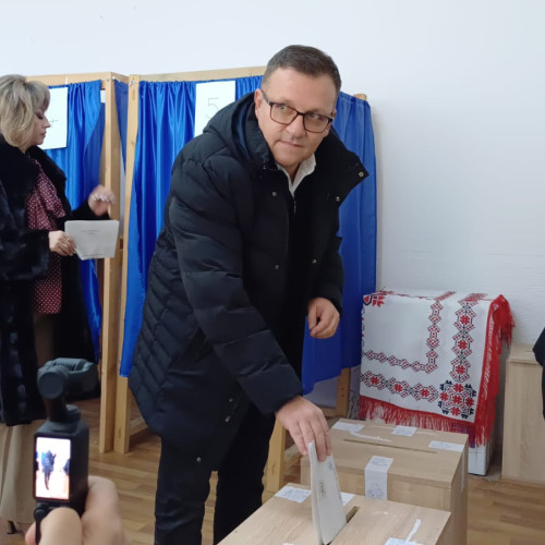 Marius Budai a votat pentru un candidat care susține dezvoltarea României