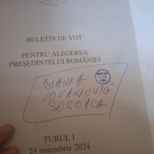 Europarlamentarul Diana Sosoaca, în atenția poliției după un video din cabina de vot