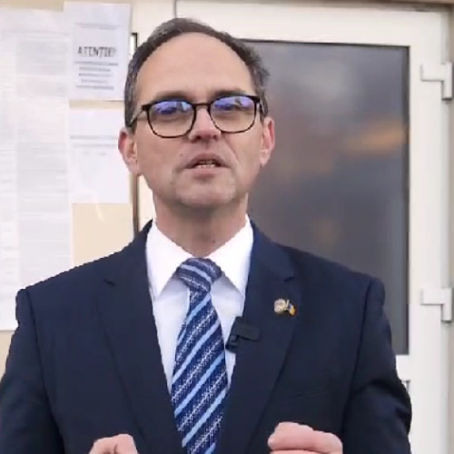 Deputatul USR Cluj, Viorel Baltaretu, a votat la Cluj-Napoca