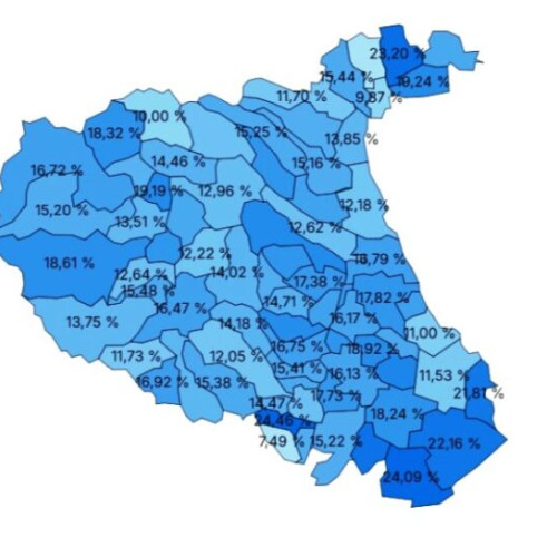 Peste 2,6 milioane de alegători s-au prezentat la urne până la prânz