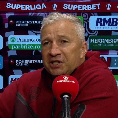 Dan Petrescu, nemulțumit după remiza cu Rapid
