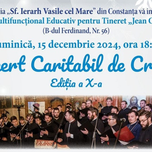 Concert caritabil la Centrul Multifuncțional "Jean Constantin" pentru copii aflați în dificultate