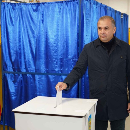 Nicușor Halici a votat pentru un viitor sigur și prosper în Focșani
