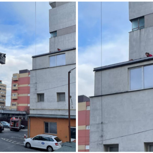 Minor căzut de la înălțime în Cluj-Napoca