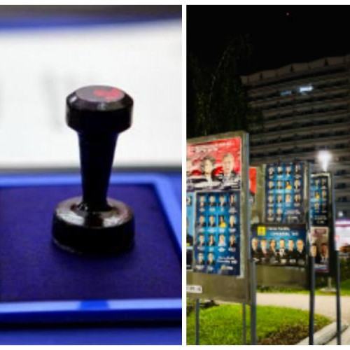 Bărbat amendat cu 2000 de lei pentru distrugerea afișelor electorale în Cluj