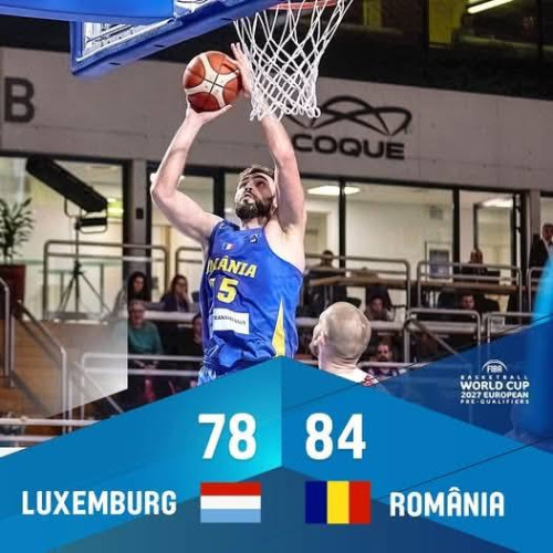 România se menține pe primul loc în Grupa B a Precalificărilor Europene pentru Cupa Mondială FIBA 2027