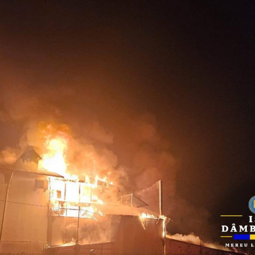 Incendiu în Valea Voievozilor: Echipaje de urgență mobilizate