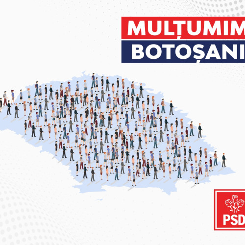 Mulțumiri botosănenilor pentru participarea la vot