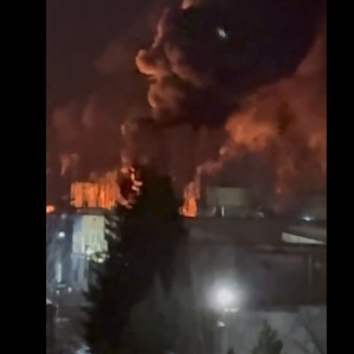 Drone kamikaze ucrainene atacă un depozit de carburant în Rusia