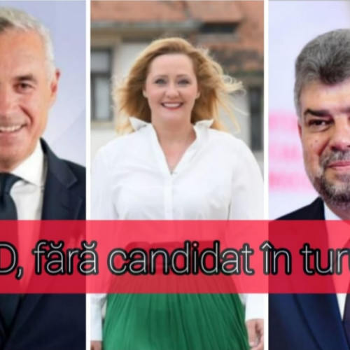 Partidul Social Democrat nu va avea candidatul în turul doi al alegerilor prezidențiale