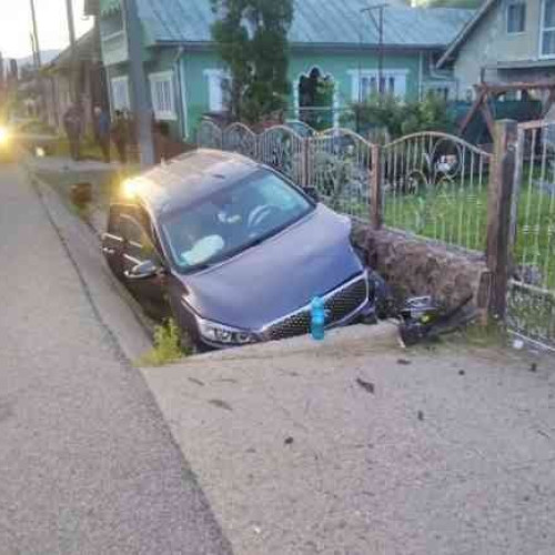 Accident rutier la ieșirea din Siria, un bărbat rănit